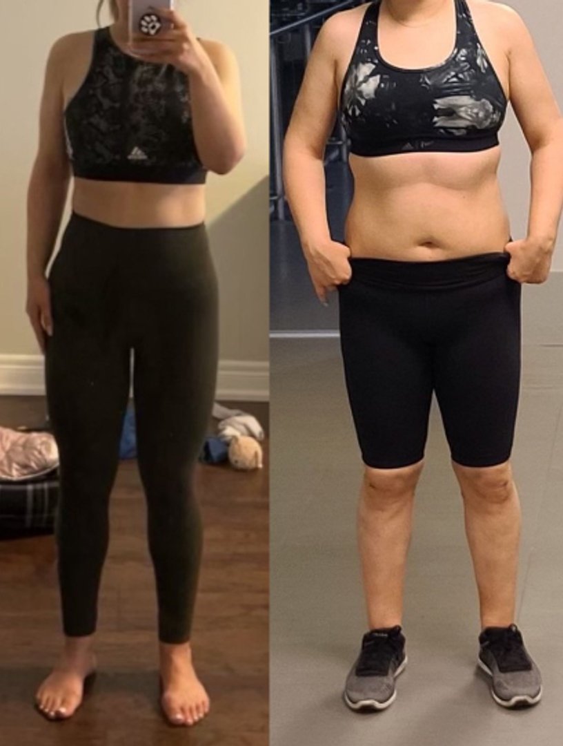 Client Brian's before and after
transformation