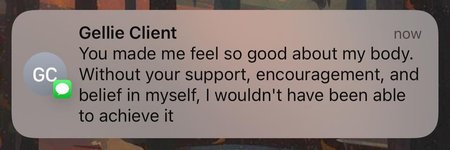 Matt Kennedy Personal Training testimonial from
Gellie